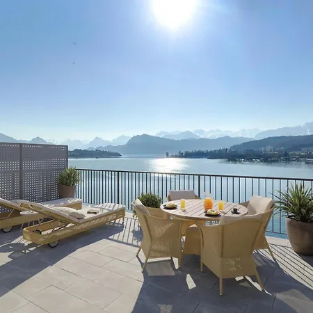 Grand Hotel National Luzern Exterior foto